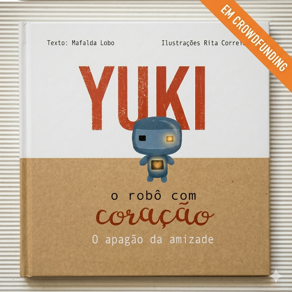 Livro infantil: “Yuki, o robô com coração – O apagão da Amizade" (EM CROWDFUNDING)